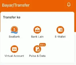 transfer seabank ke virtual account