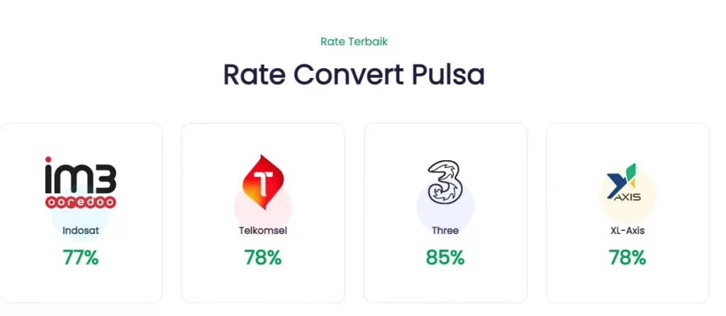 rate convert pulsa