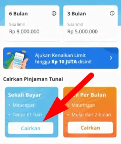 Mencairkan Limit AstraPay PayLater