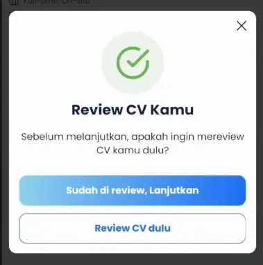 review CV di Pintarnya