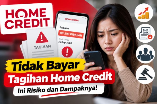 Tidak Bayar Tagihan Home Credit: Ini Risiko, Denda dan Proses Penagihannya