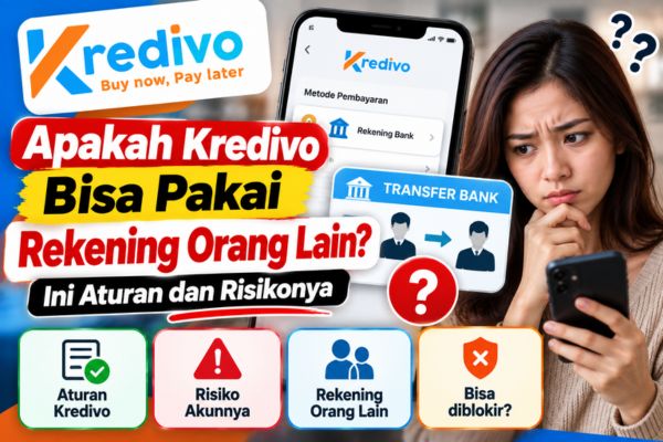 Apakah Kredivo Bisa Pakai Rekening Orang Lain? Ini Aturan dan Risikonya