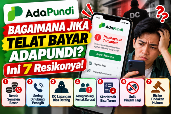 Bagaimana jika Telat Bayar Adapundi? Ini 7 Resikonya